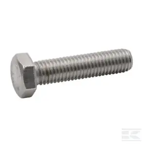 Kup online Śruba cały gwint DIN933 M8x80 mm kl.8.8 stalowa ocynk Kramp 933880